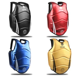New Thickened MMA Chest Protector Sanda Wrestling Chest Support Protective Gear Boxing Sparring Fighting Chest Protector
