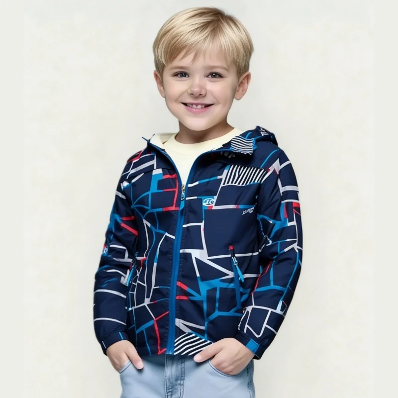

Semywange Brand Jackets Children Outerwear Coats 2026 Boys Spring Autumn Waterproof Windproof Fleece Hooded Kids Sport Clothing