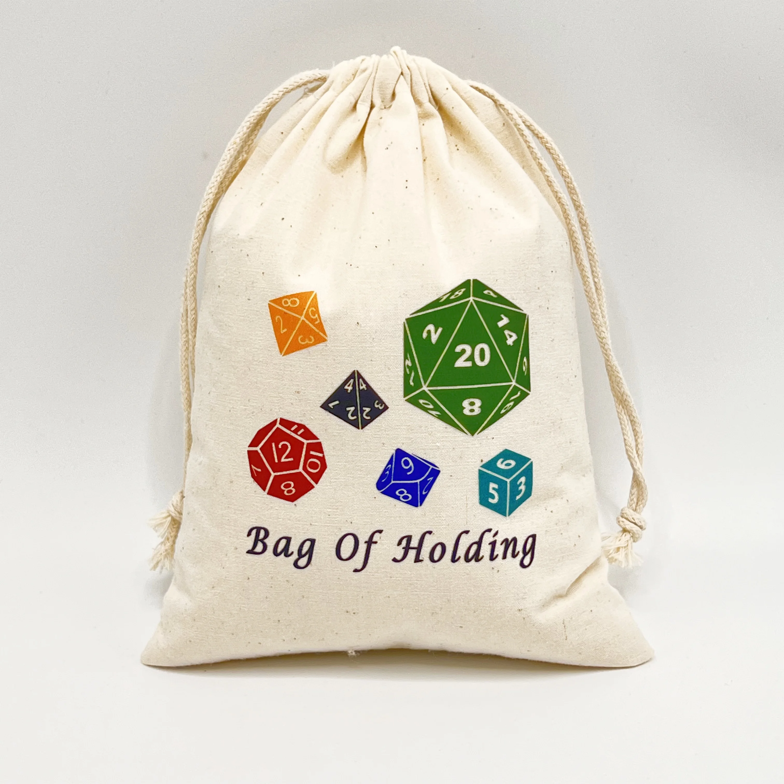 5PCS/LOT Dice Bag Dice Holder Role Game High Quality  Pure cotton Drawstring Bag For TRPG Table Games Entertainment Board Games