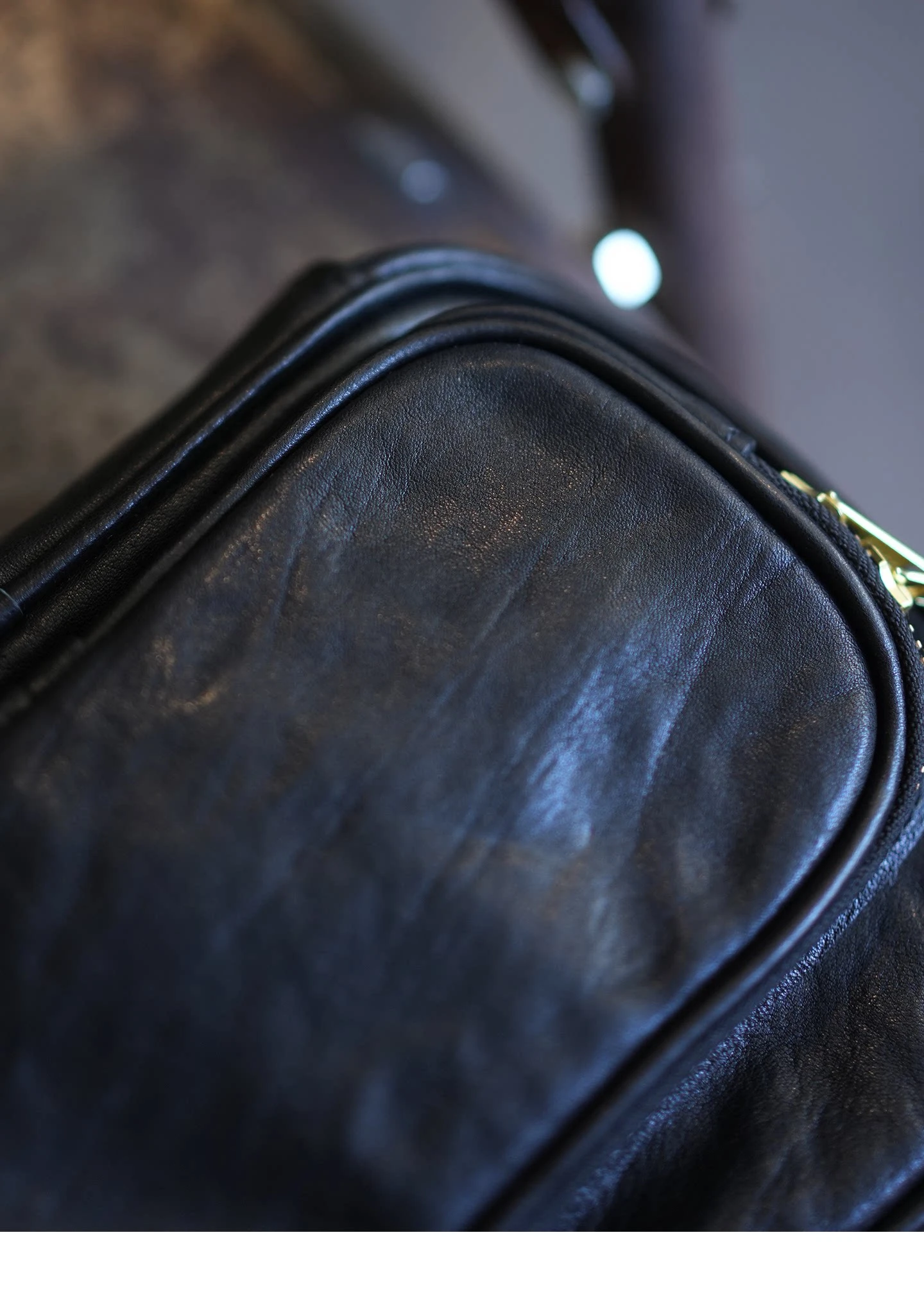 PNDME einfache, handgefertigte Vintage-Umhängetasche aus hochwertigem Echtleder für Herren, lässige Designer-Luxus-Schultertasche aus echtem Leder. – Detail 15