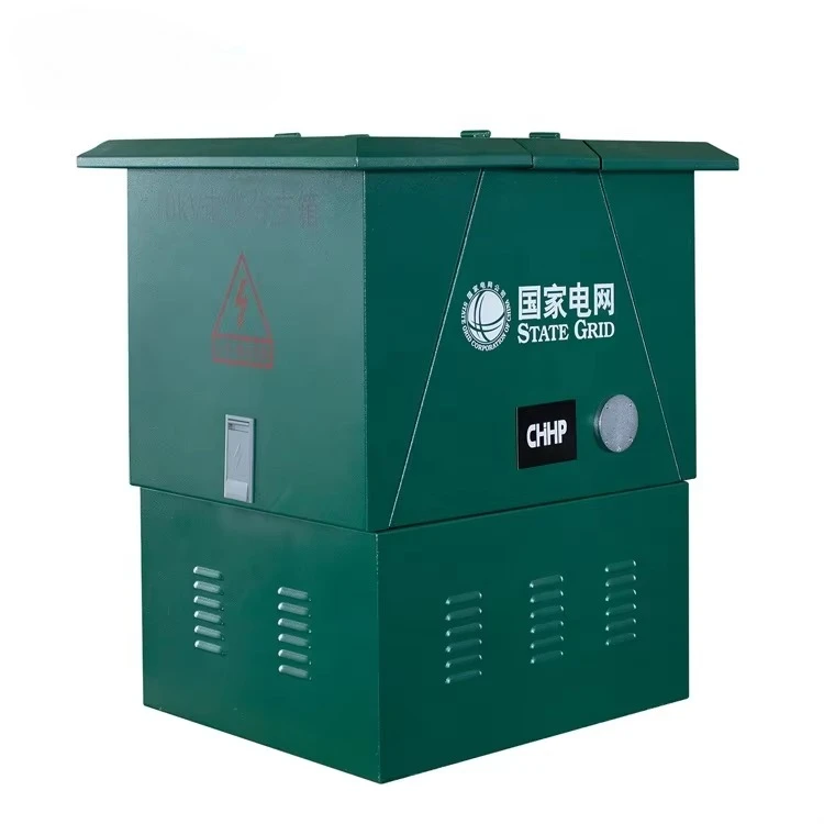 W8-12 12kV High Voltage Cable Branch Box Green Outdoor Rated 630A