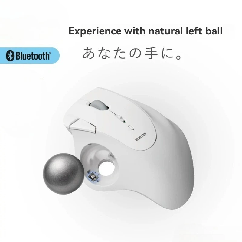 Bluetooth Mouse Custom Large Diameter Trackball Professional Drawing Mouse for CAD Drawing Office Accessories PS Dedicated Gifts