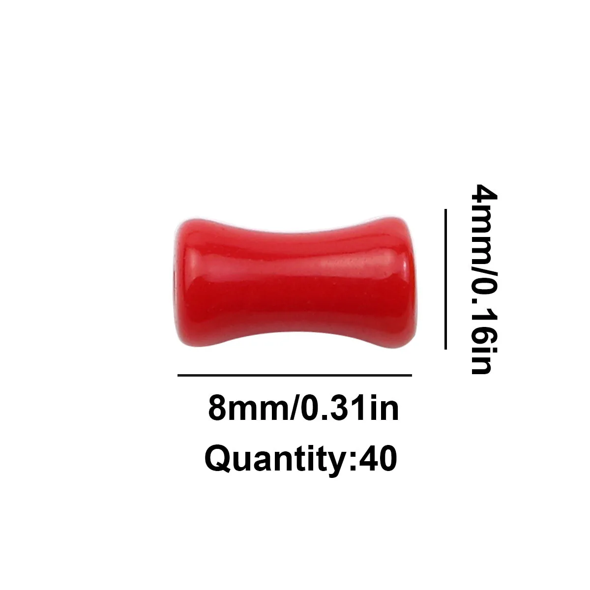 4x8 مللي متر 40-200 قطعة شكل الخيزران كريستال مختلط اللون الخرز فضفاض الفواصل لصنع المجوهرات Chamrs بها بنفسك Chamrs سوار إكسسوارات عقد