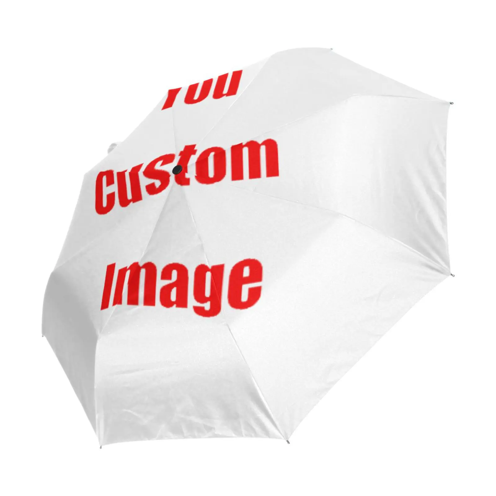 ALAZA New Automatic Three-Fold Umbrella Various Custom Pattern Umbrellas Folding Gift Advertising Umbrellas