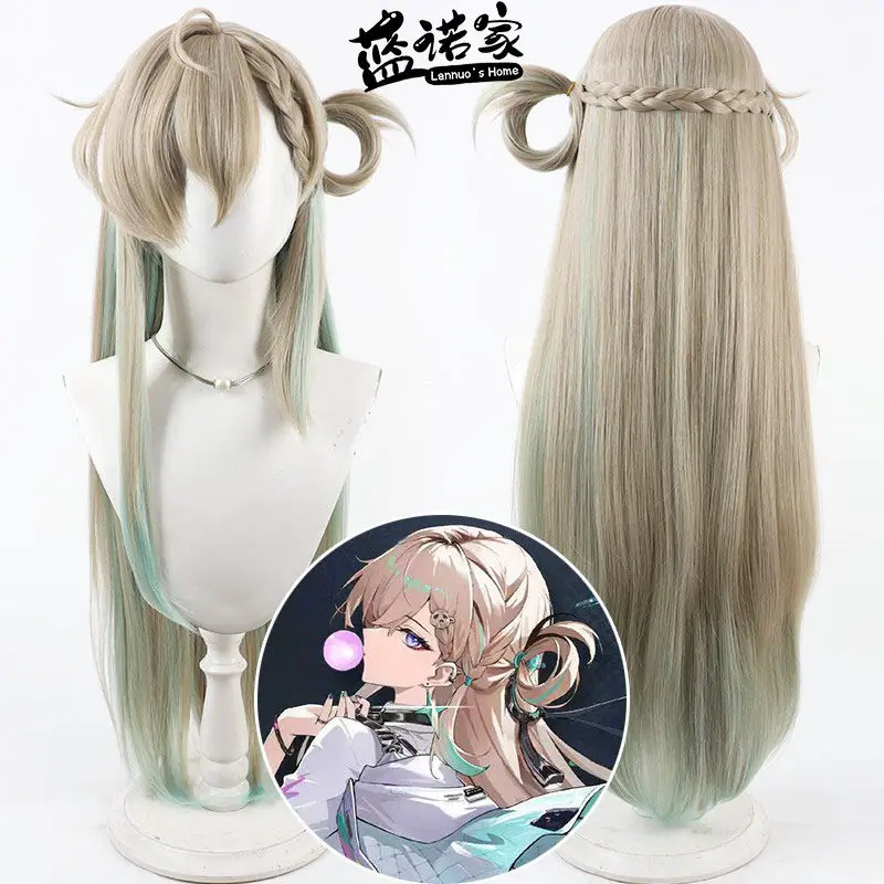 

Аниме Wuthering Waves Lynae, парик для косплея, реквизит для Хэллоуина, карнавала, синтетические волосы, термостойкое волокно + шапочка для парика