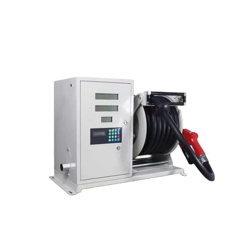 

Hose Mechanical Portable Manual Petrol Station Equipment Electric Oil Pump Mobile Mini Gas Station Machine Fuel Dispenser Pump