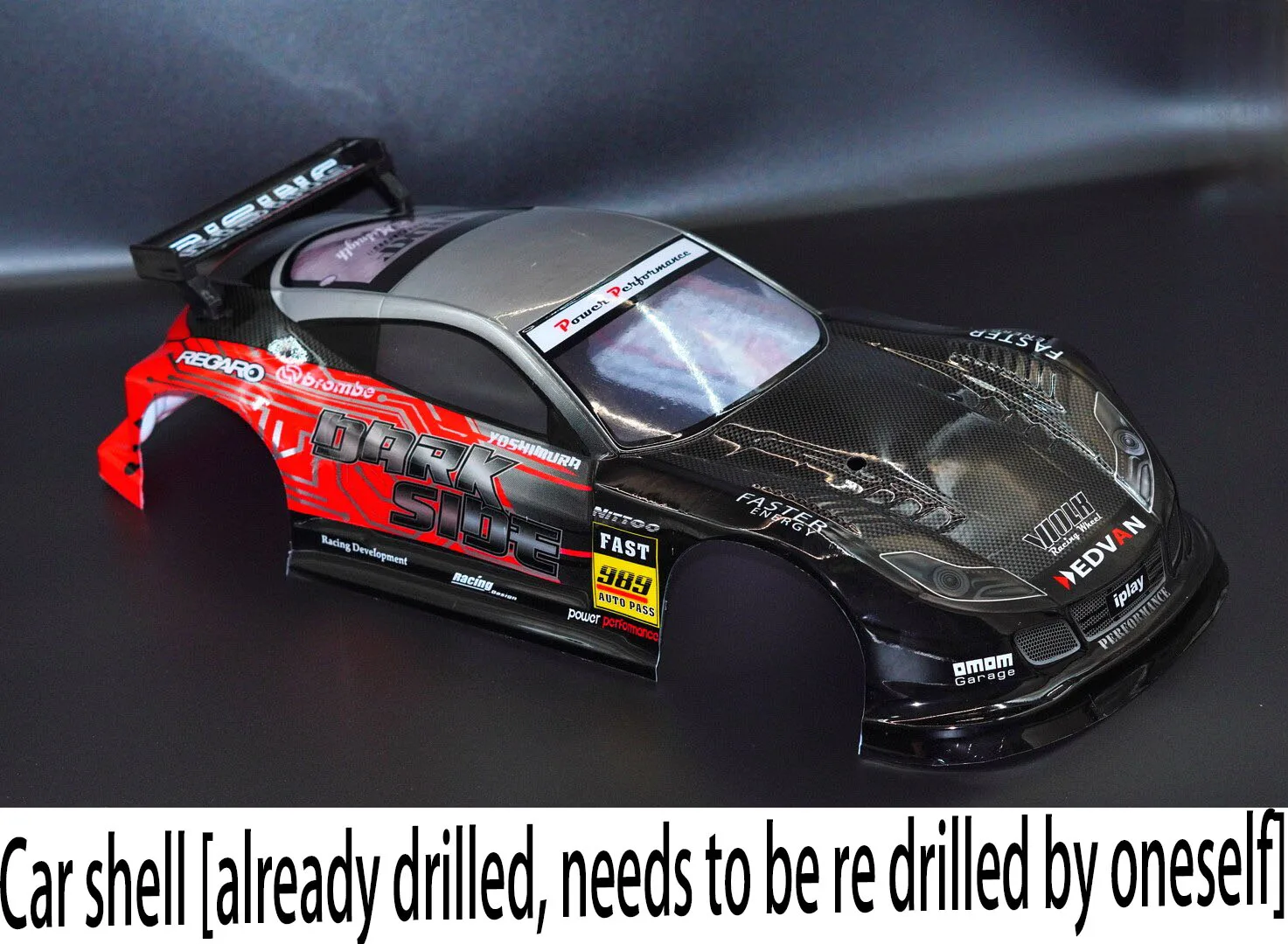 RC 1:10 Remote Drift Racing Wind Child Model Tiangong TT02 PVC Car Shell Accessories Already Perforated Accessories