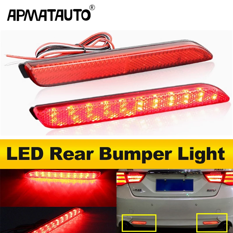 

Bumper Reflector Lights For Toyota RAV4 Harrier Sienna EZ Alphard Aygo for Lexus GX470 RX300 5630 NX RC Tail/Brake,Rear Fog Lamp