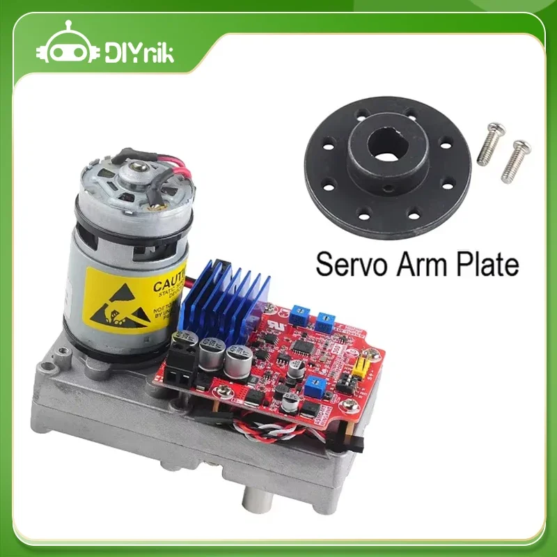 Full Metal ASMG-MTB High Torque Servo Motor 500kg.cm Non-Contact Magnetic Encoded Servo for Robot Arm Valve Control Camera PTZ