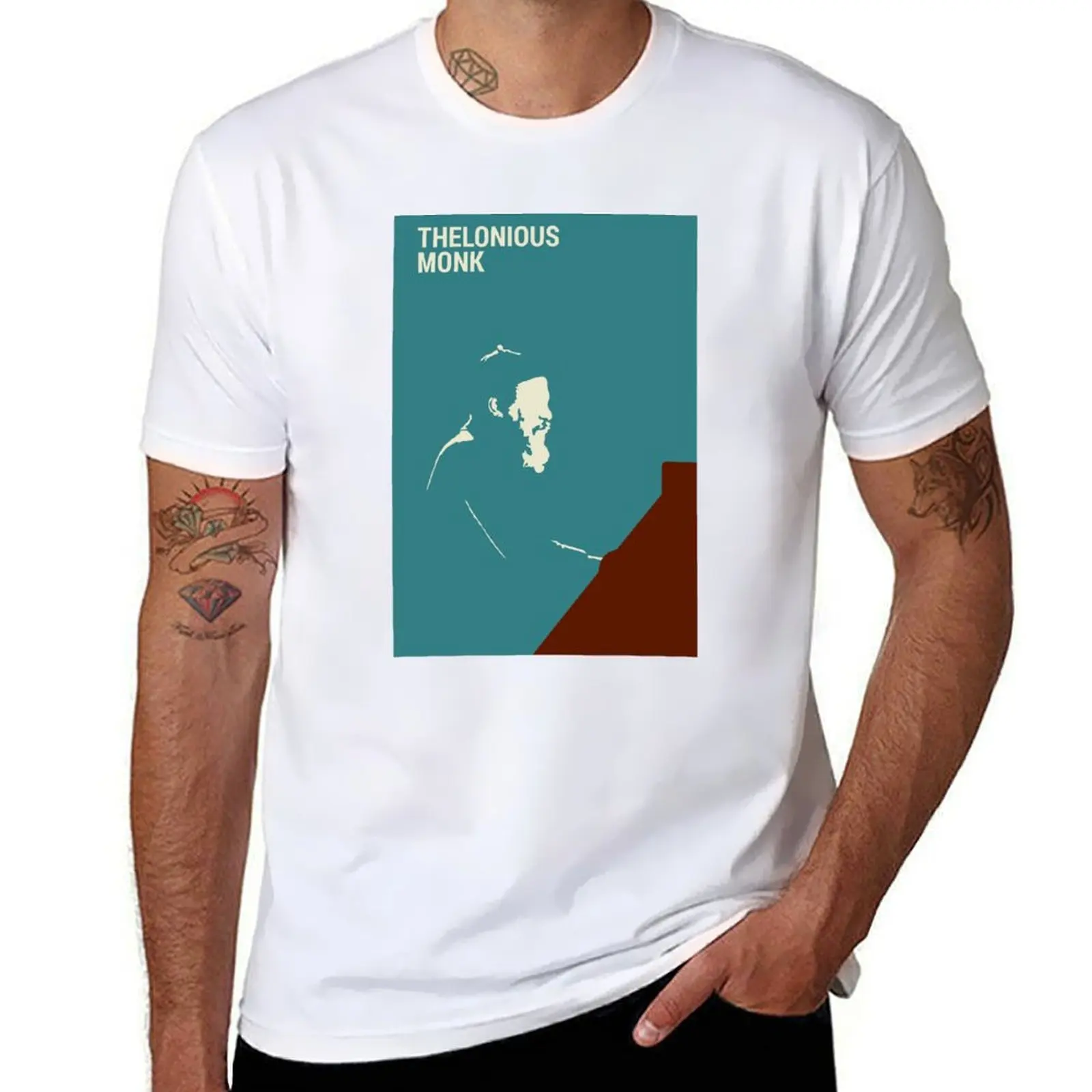 

Thelonious Sphere Monk T-Shirt mens graphic t shirts anime t shirts oversize t shirts for man cotton soft T-Shirt