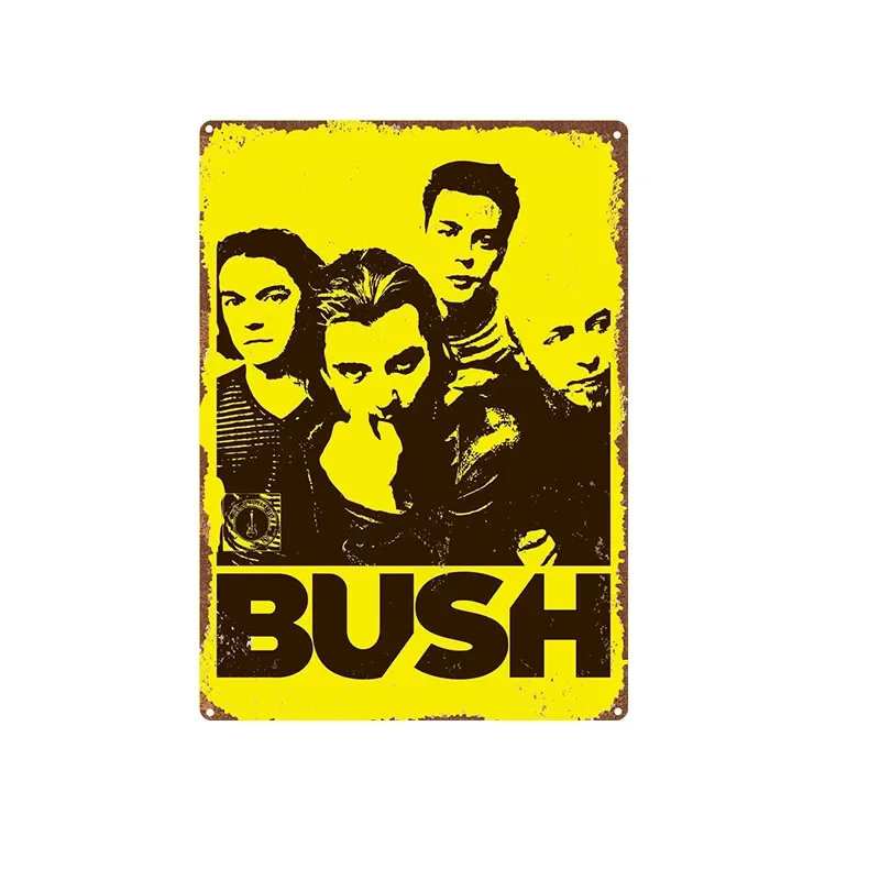 ملصق معدني للموسيقى ، فرقة موسيقى الروك ، الباب ، صفيحة قصدير ، لوحة حديد ، للمنزل ، بار ، حانة ، كهف ، زخرفة الجدار #3