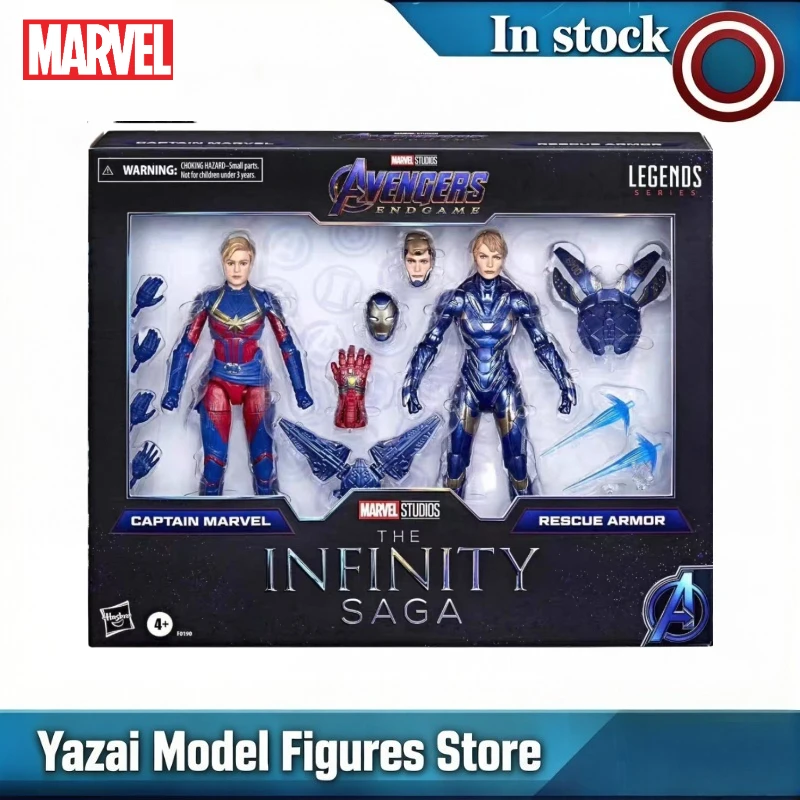 

Оригинальная фигурка Marvel Legends Series Rescue Armor / Капитан Марвел, модель для коллекционирования, подарок, игрушка