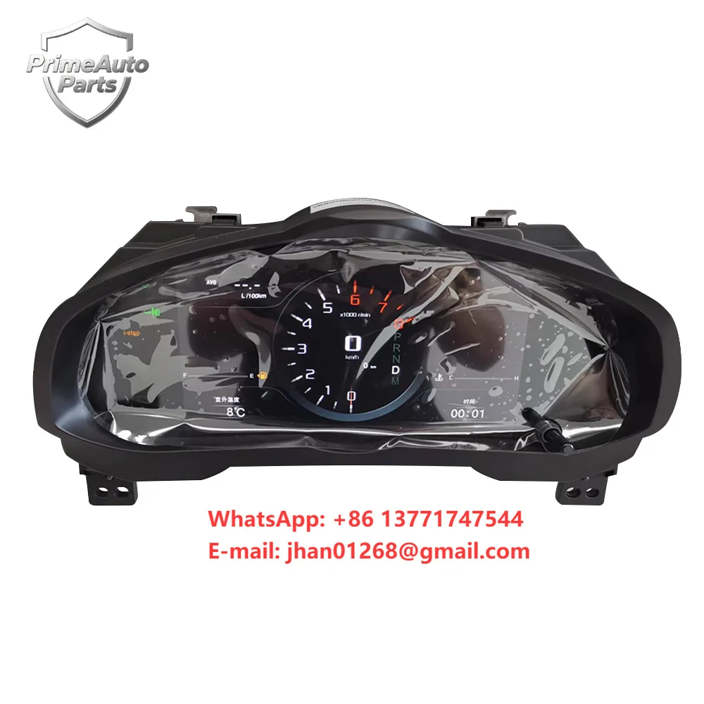 12.3" Linux Operating System Car Instrument Panel LCD Digital Cluster for Mazda 3 Virtual Cockpit GPS Multimedia