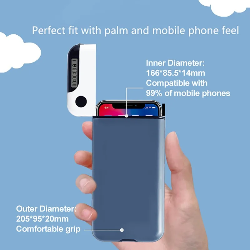 Cassetta di sicurezza timer per telefono cellulare Gestione del tempo Cassetta di sicurezza anti-mobile per dipendenza Internet Dispositivo per autodisciplina Blocco telefono per studenti