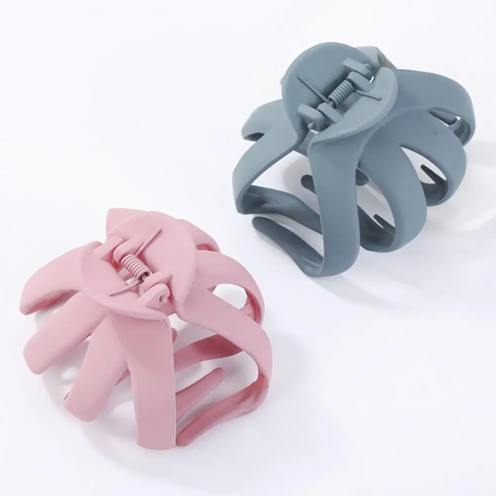 Octopus Claw Clips Women Girls Geometric Hair Claw Clamps Hair Crab Octopus Shape Hair Claw Clip Ponytail Hairpin Headwear