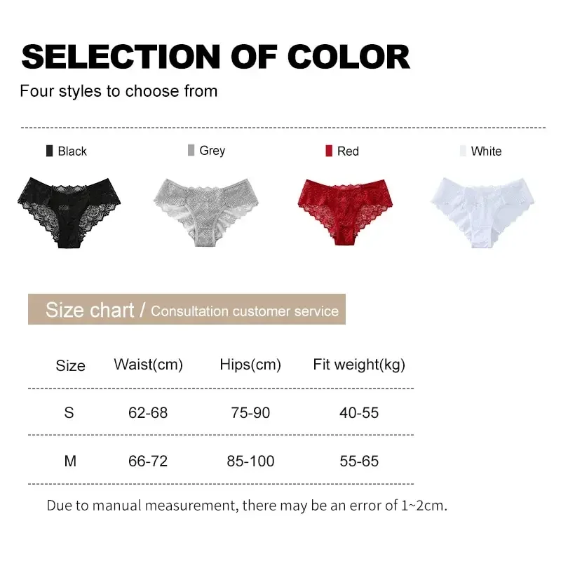 Culotte Sexy en Dentelle Ajourée pour Femme, Sous-Vêtement Confortable, Exquis, Sans Entrejambe, Lingerie Solide, 4 Pièces