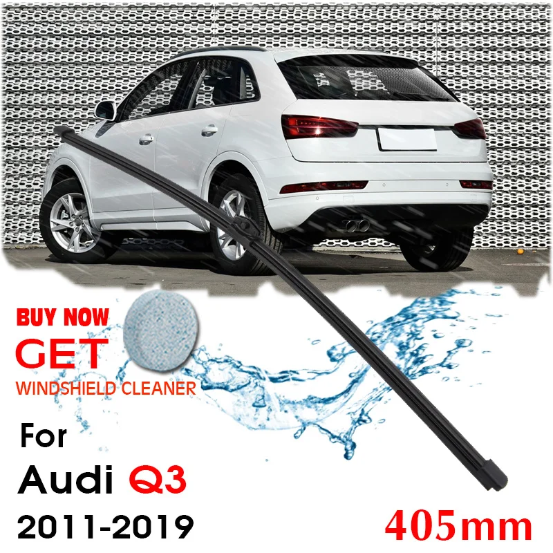 

Car Wiper Blade Rear Back Window Windscreen Windshield Wipers For Audi Q3 Hatchback 405 mm 2011-2019 Auto Accessories