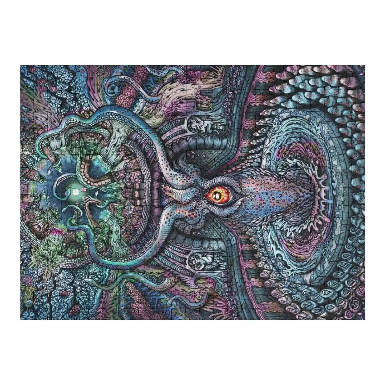 

Leviathan - Dusk Edition Jigsaw Puzzle Custom Wooden Gift Wood Adults Custom Child Personalized For Kids Puzzle