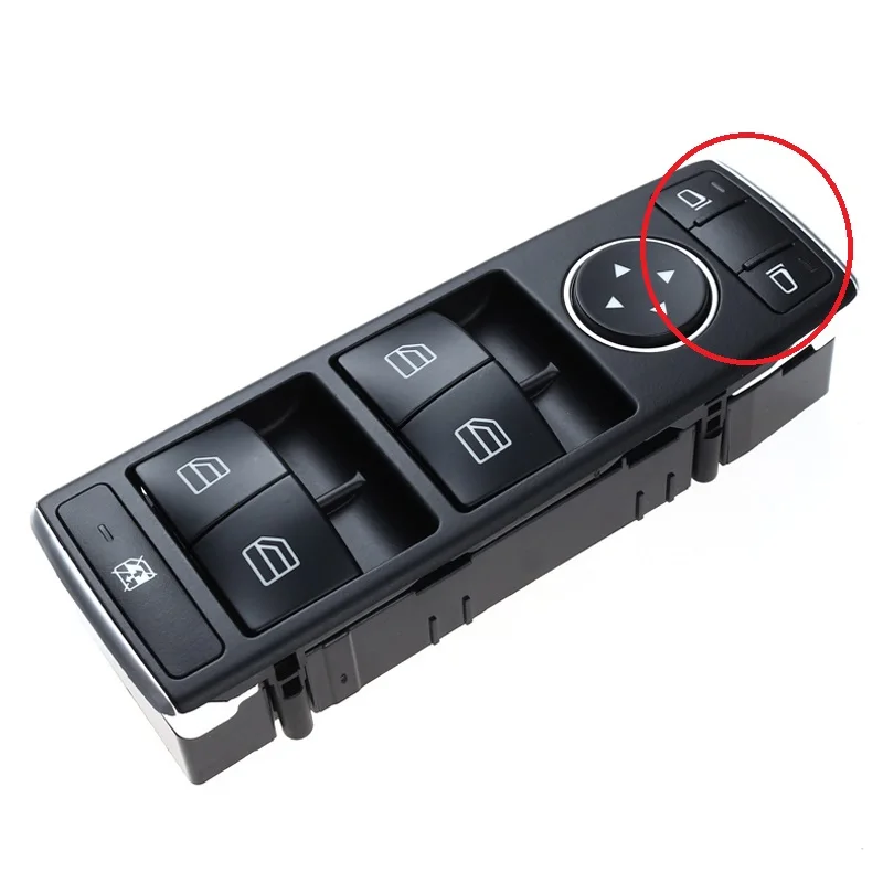 Neu 2049055302 2049055402 2049058202 Elektrischer Hauptfensterschalter für Mercedes Benz W204 W212 C E GLK-Klasse 2128208310