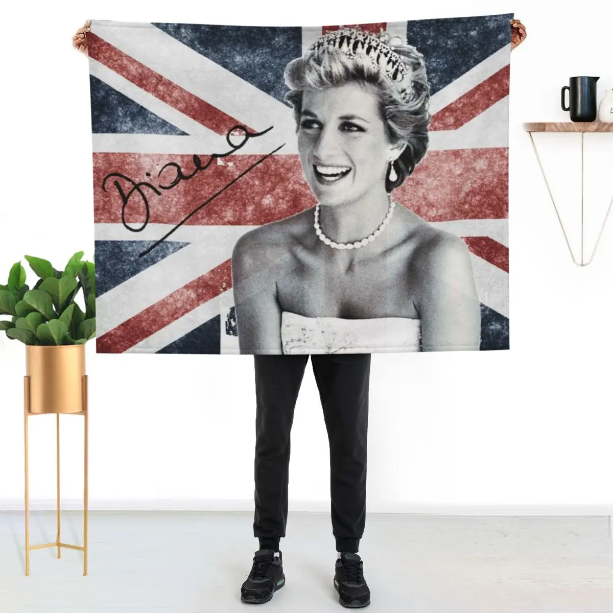

Lady Diana Throw Blanket Warm Cozy Throw Blanket for Living Room Couch
