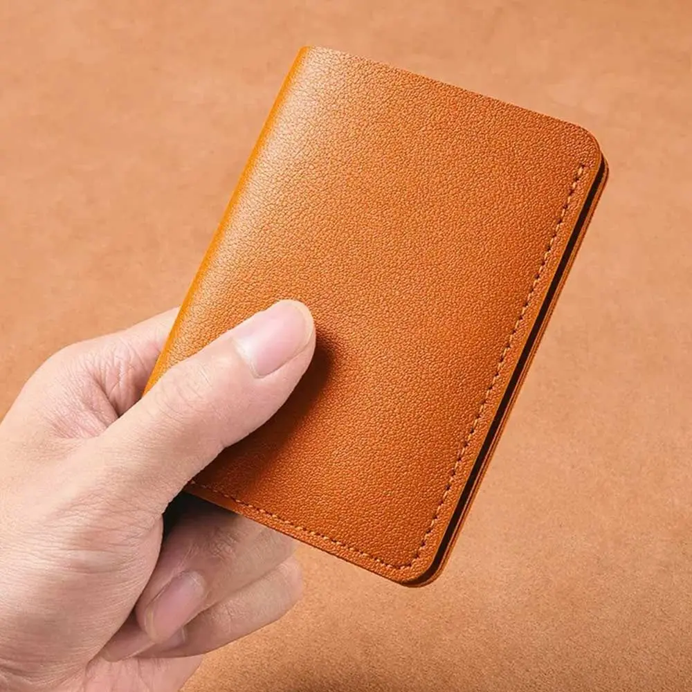 Super Slim Soft Wallet Leather Mini Credit Card Wallet Purse Card Holders Men Wallet