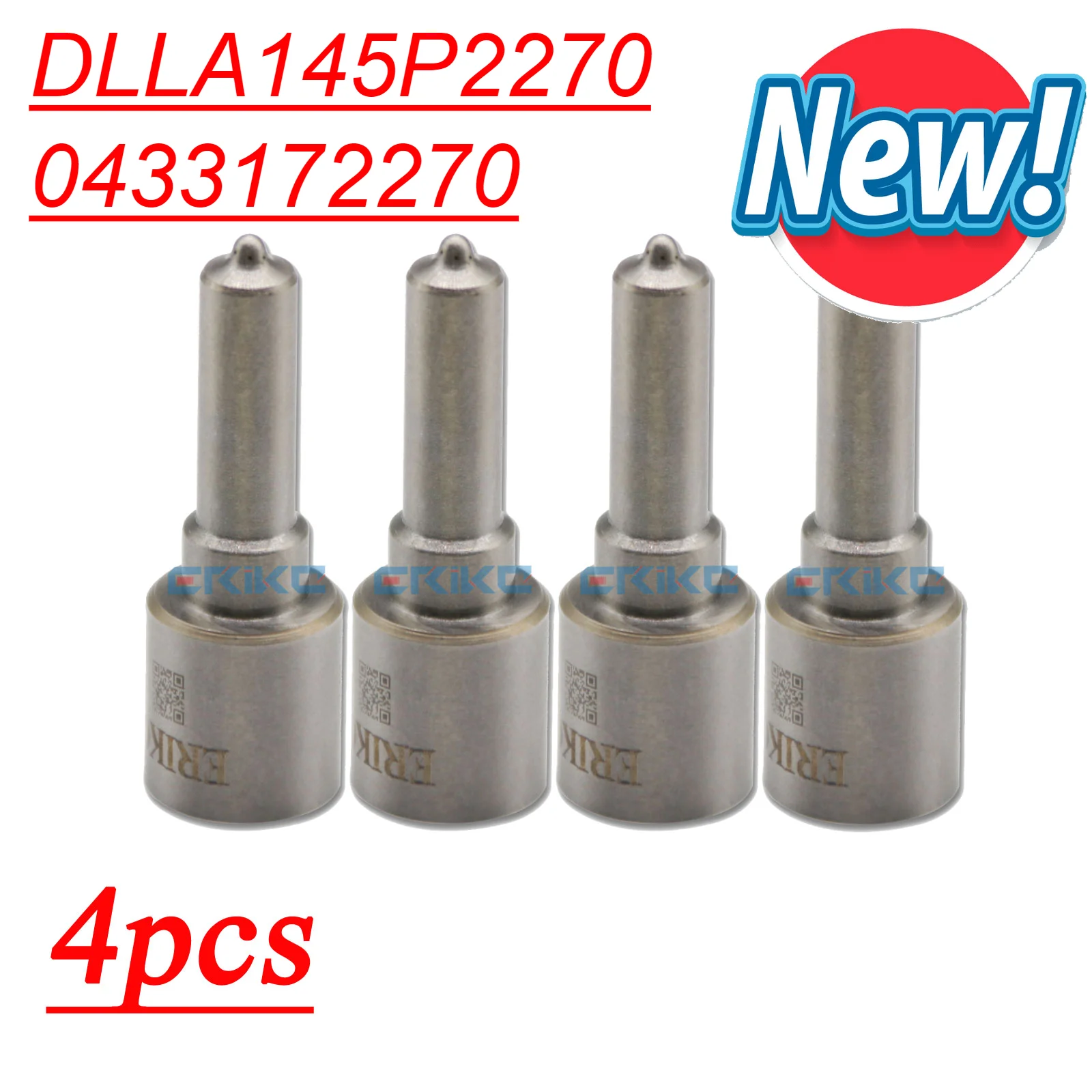 

4 PCS DLLA145P2270 0 433 172 270 Car Parts Injector Nozzle DLLA 145 P 2270 Diesel Spray Nozzle DLLA 145 P2270 fit for 0445120297