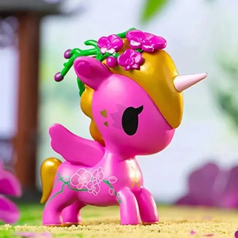 【yadokarinoki 】TORQREX UNICORN Unicorn Tokidoki Flower Power Blind Box Toys Mystery Box Mistery