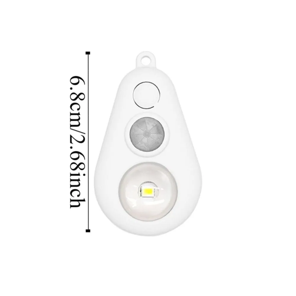 Mini Size Motion Sensor Night Light Auto On/Off Motion Sensor Smart Night Light Energy-Saving Wireless Motion-Activated Light
