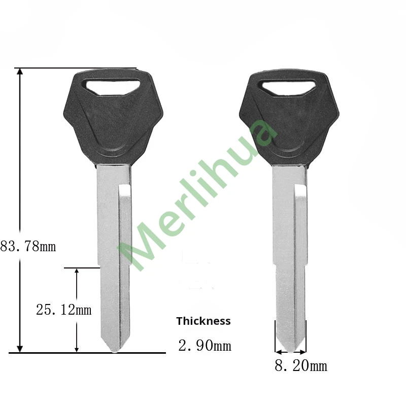 مفتاح فتحة يسار/يمين ممتد وموسع جديد فارغ لسيارة Honda Sundiro وملحقات استبدال الدراجة النارية والدراجة الإلكترونية