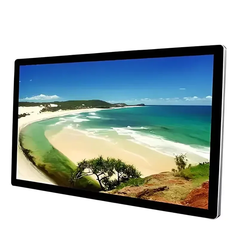 High-Efficiency Energy-Saving LCD Touch Display Advertising Screens Wall-Mounted Billboards IP65 Weatherproof 750cd