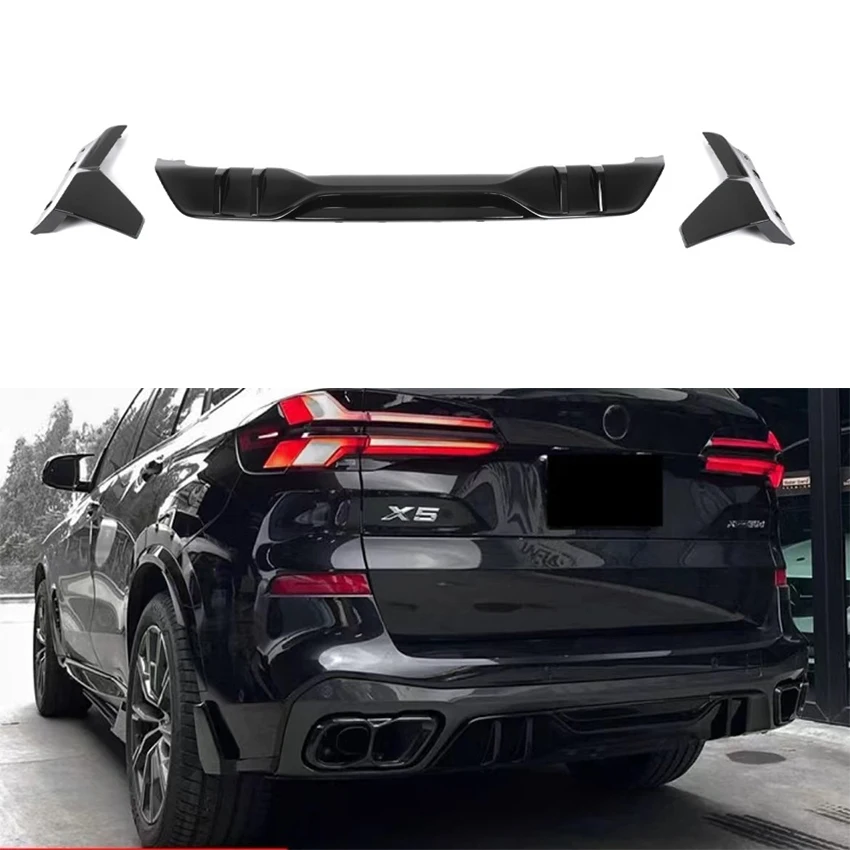 

2019–2024 годы для BMW X5 G05 M50i M50d M60i M60d 40i M Sport, сменный стиль, задний бампер, диффузор, защита, сплиттер, комплект кузова