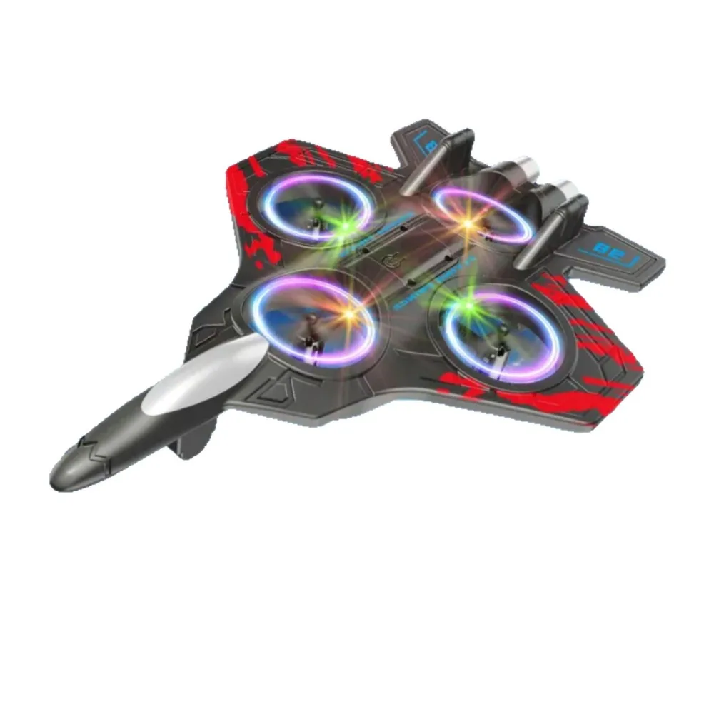 

EPP Foam Remote Control Foam Fighter RC Drones Rechargeable Four Motor Helicopter Toy Durable 2.4G Stunt RC Hobby Jet Plane