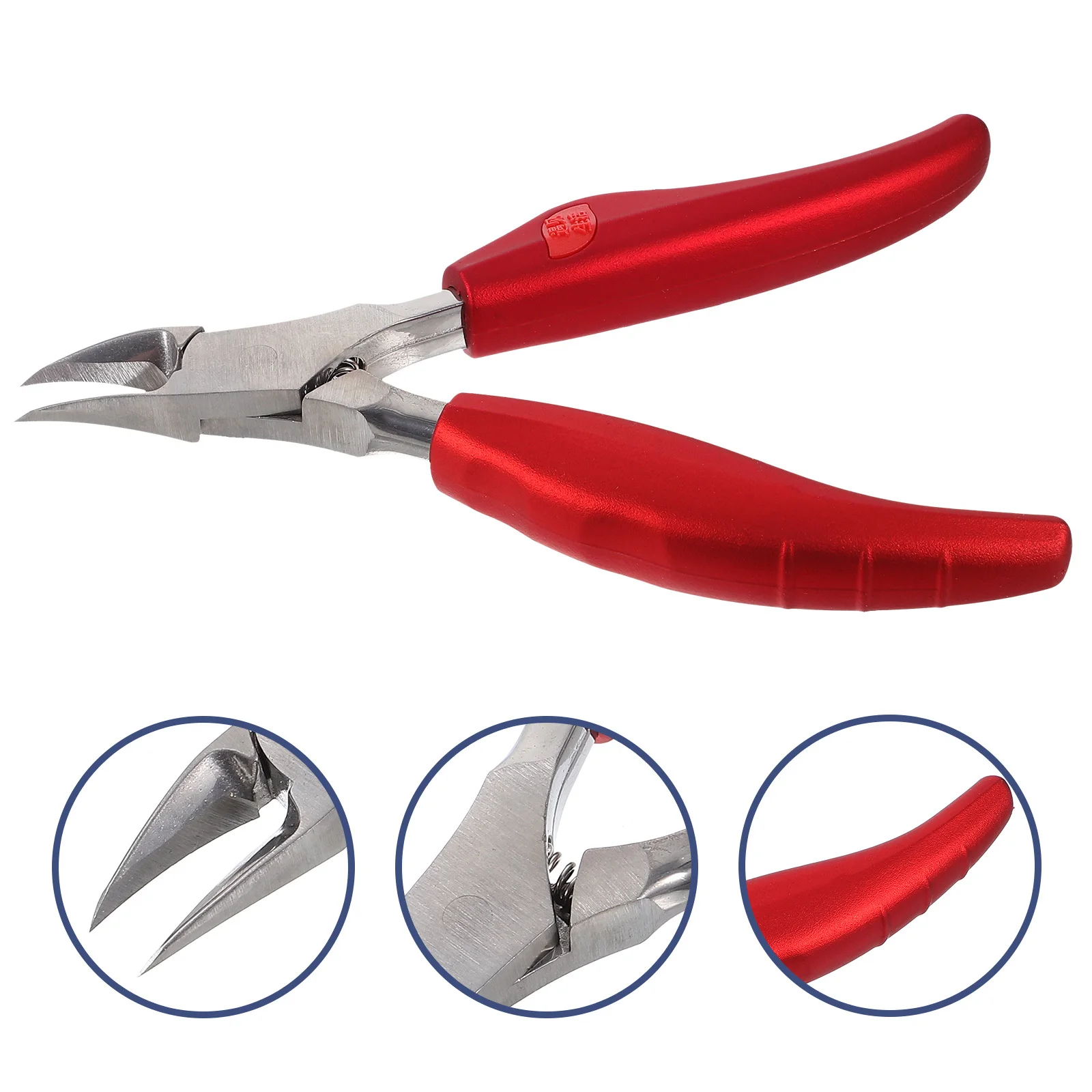 

Premium Large Nail Clipper Heavy Duty Stainless Steel Sharp Curved Edges Ingrown Toenail Clipper Folding Design
