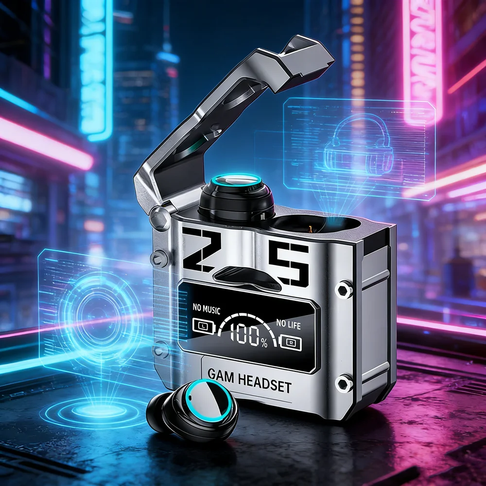 TWS Wireless Headphones Earphones Bluetooth Touch Control Noise Reduction Stereo Earbuds Headsets for all smartphones