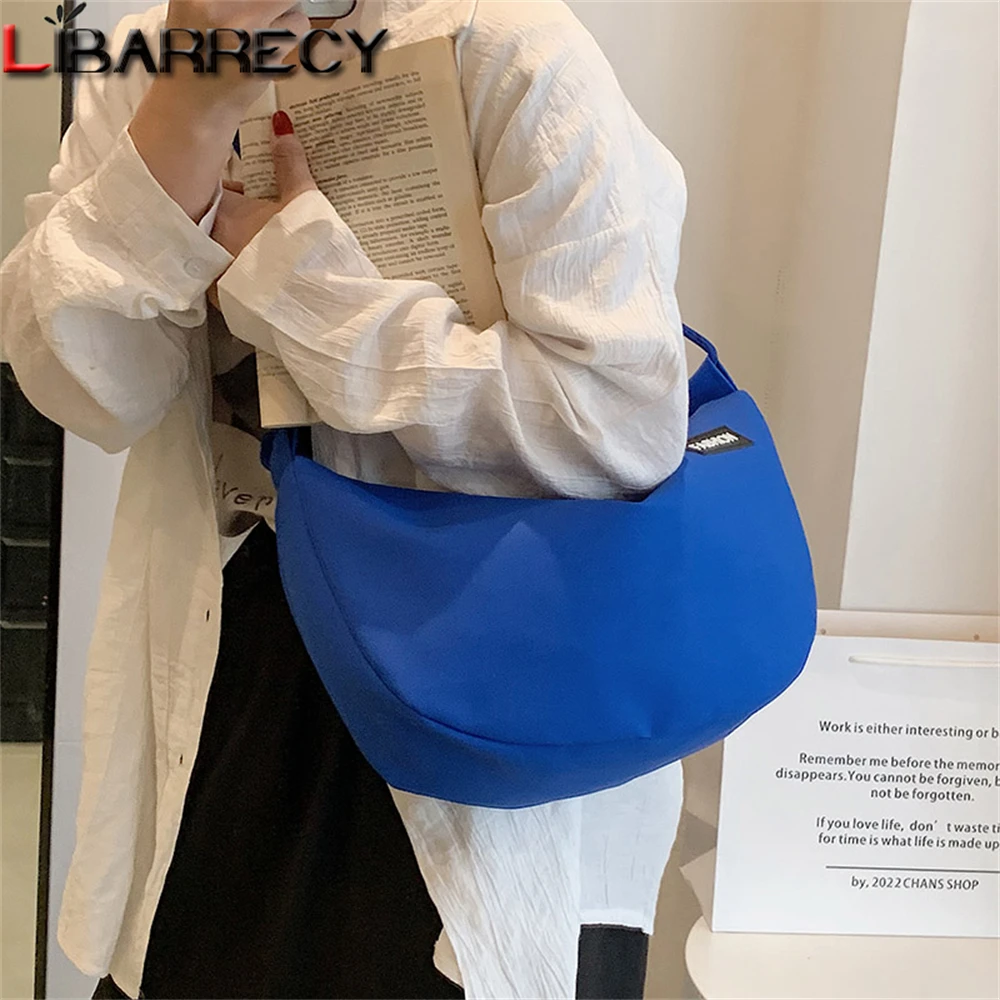 Large Capacity New Women Bag High Quality Oxford Fashion Ladies Shoulder Bag Solid Color Ladies Crossbody Bags Bolsos De Mujer