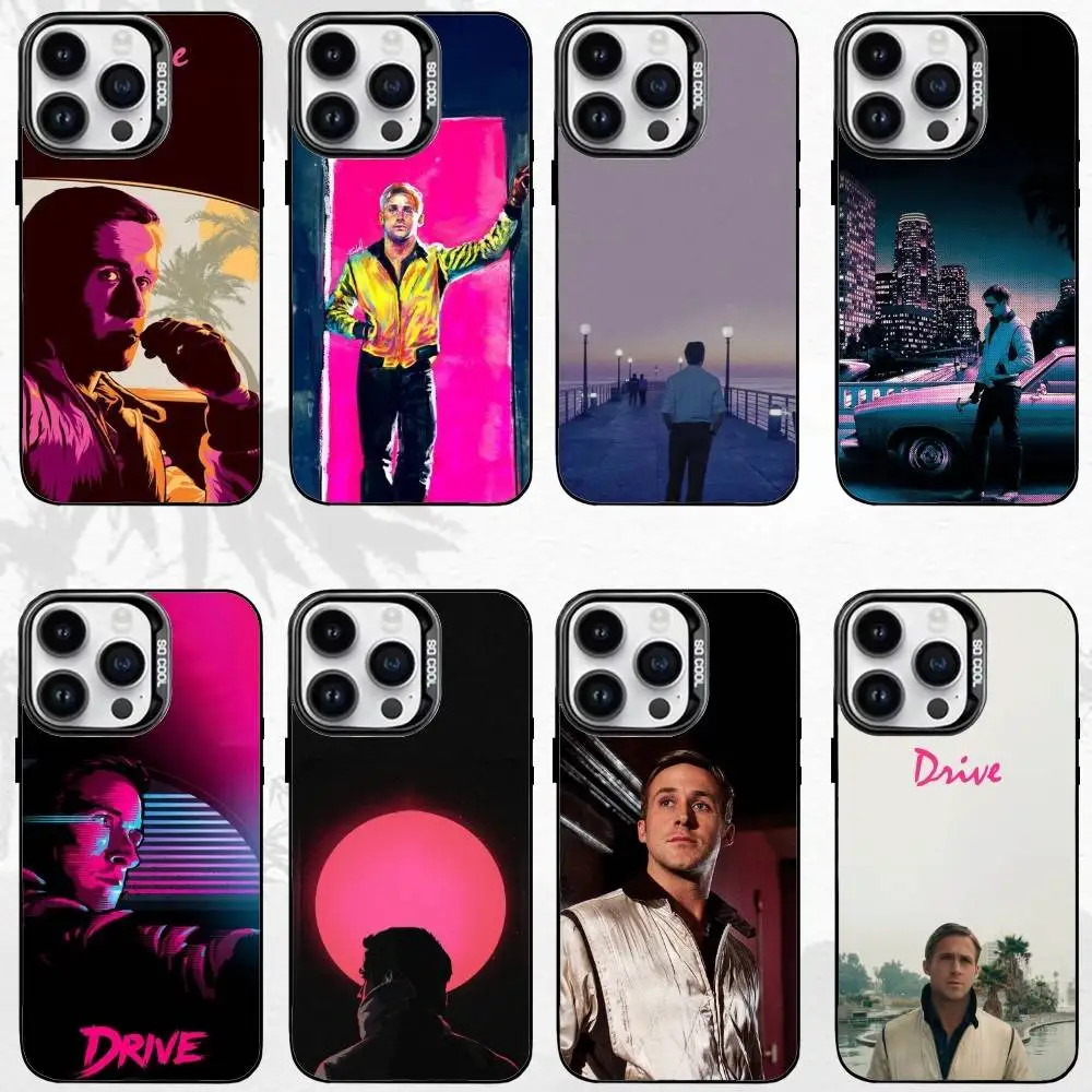 

R-Ryan G-Gosling D-Drive Phone Case For iPhone17,16,15,14,13,12,11 Plus,Pro Max Black Matte Shockproof Cover