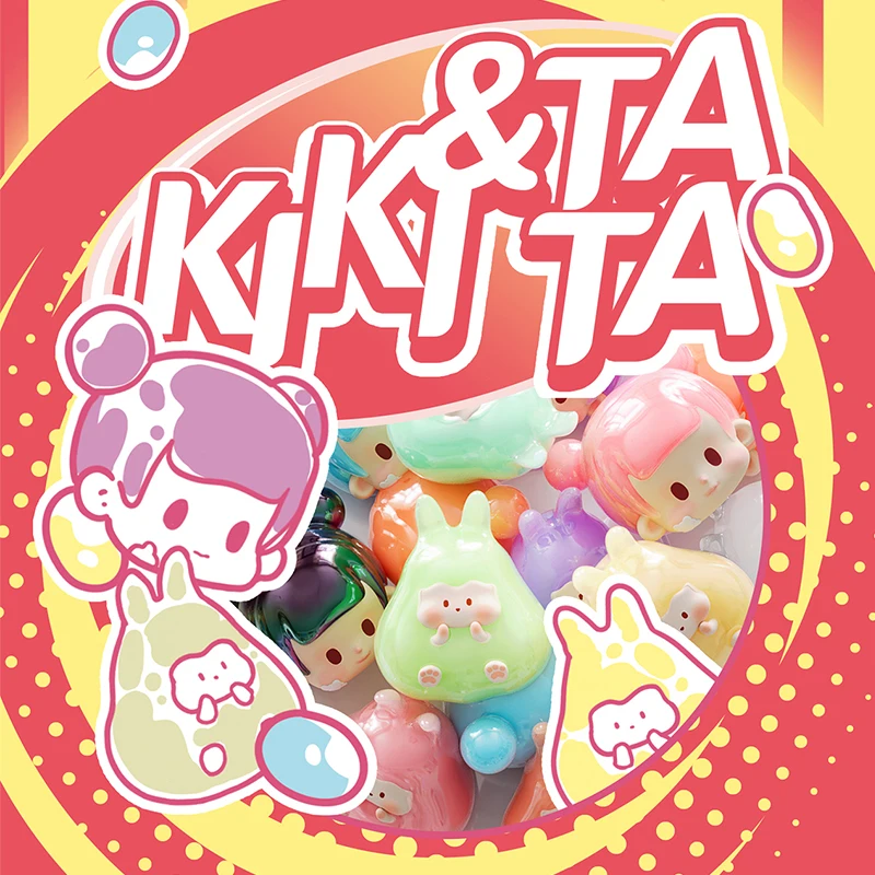 

KIKI Tata Lactobacillus серии Candy, игрушки в виде слепых сумок, милая фигурка аниме, модель Kawai, миниатюрная мистическая коробка для девочек, подарок на день рождения