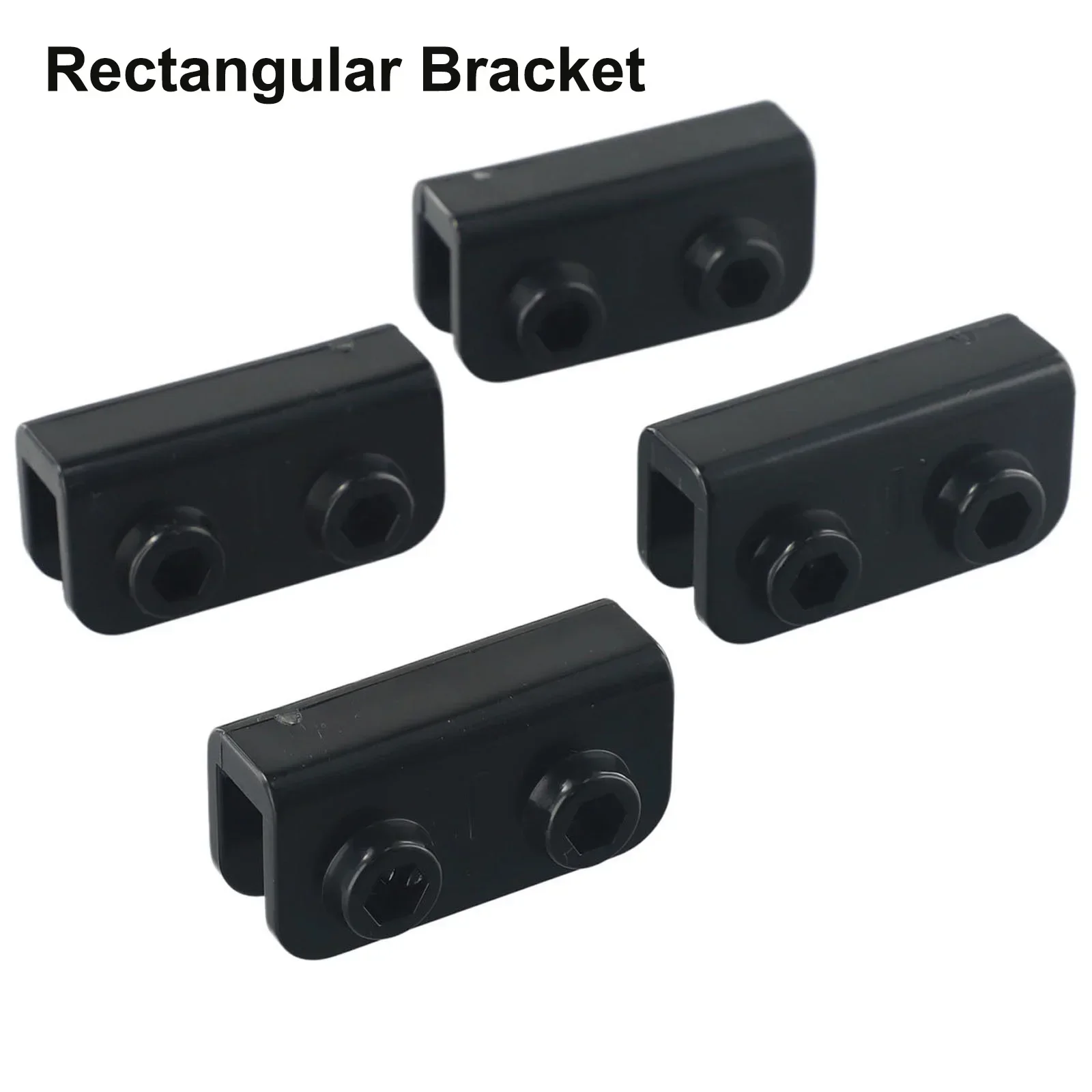 1pc/4pcs Rectangular Bracket 2-Way Pop-up Tent Gazebo Replacement Connector Spare Parts Rectangular Bracket Tents Accessories