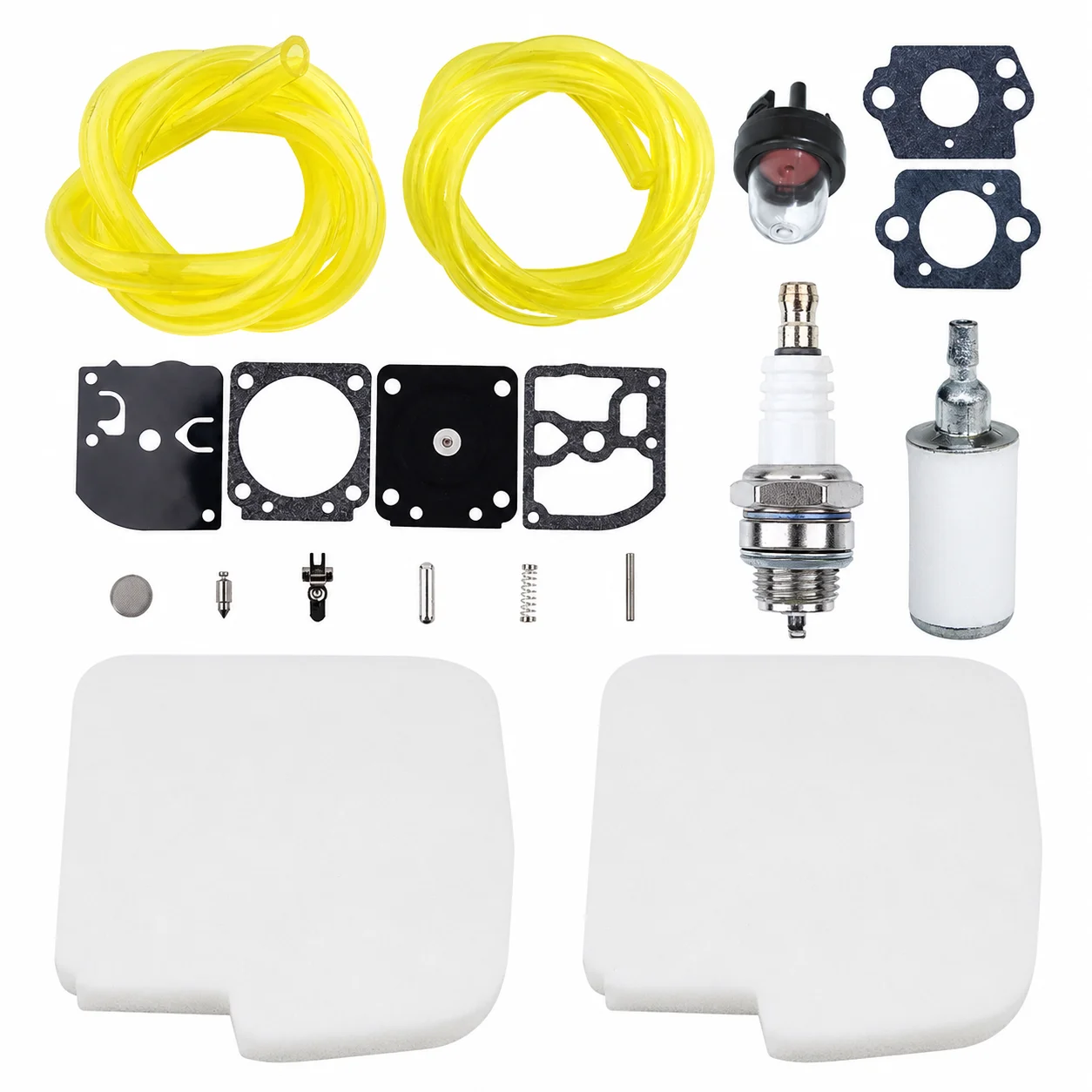 530095646 Fuel Filter Air Filter Tune Up Kit Spark Plug Carb Gasket Fits Craftsman 358341950 358350880 Poulan Pro 42cc Chainsaw