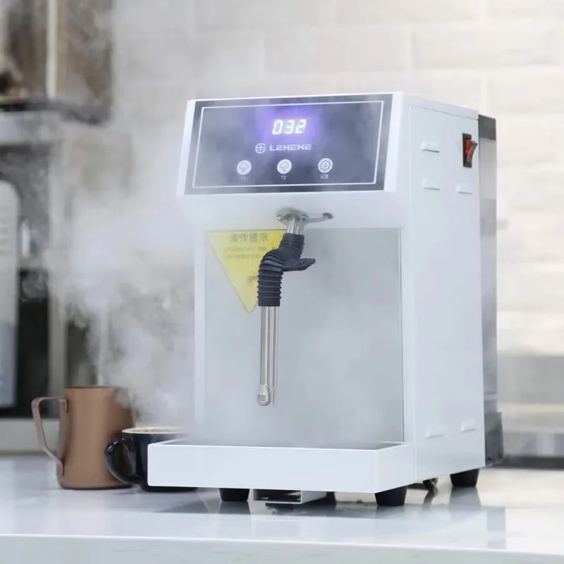 Commercial Eco-Friendly Electric Water Tank Milk Steamer and Foaming and Tea Milk Foaming Machine Stock Features 3