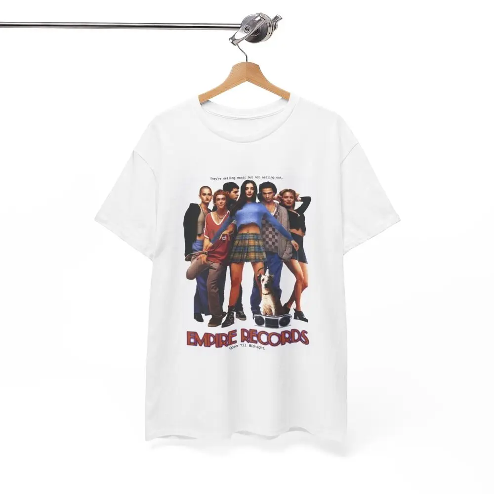 Empire Records Tshirt Funny Movie Poster Retro Unisex Heavy Cotton Tee