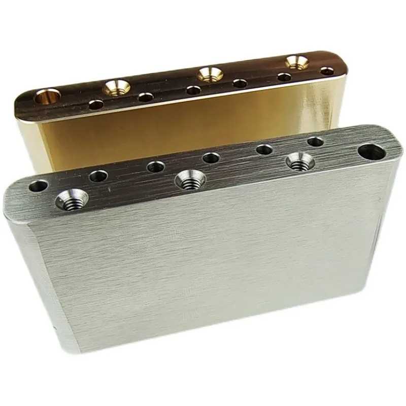 【Made in Japan】 1 Set Electric Guitar Tremolo System Bridge Stainless Steel Block Brass Block for Mexico Fender / Squier CV