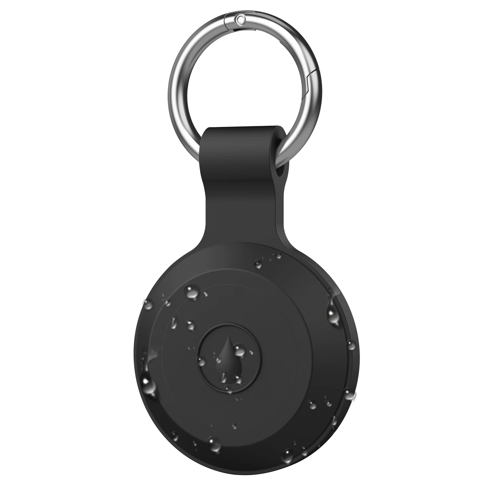 Siliconen hoesje voor Apple Airtag Cover 360 °   Waterdichte hond kat halsband GPS Finder beschermhoezen voor Apple Air Tag Shell sleutelhanger