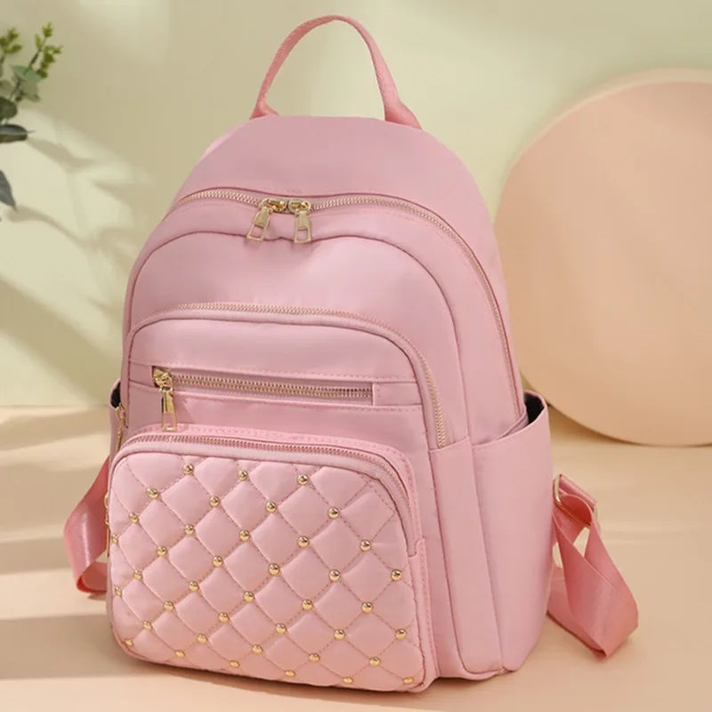 Fashion Backpack Women High Quality Nylon Backpacks High Capacity Travel Pack Large School Bags For Teenage Girls Shoulder Bags