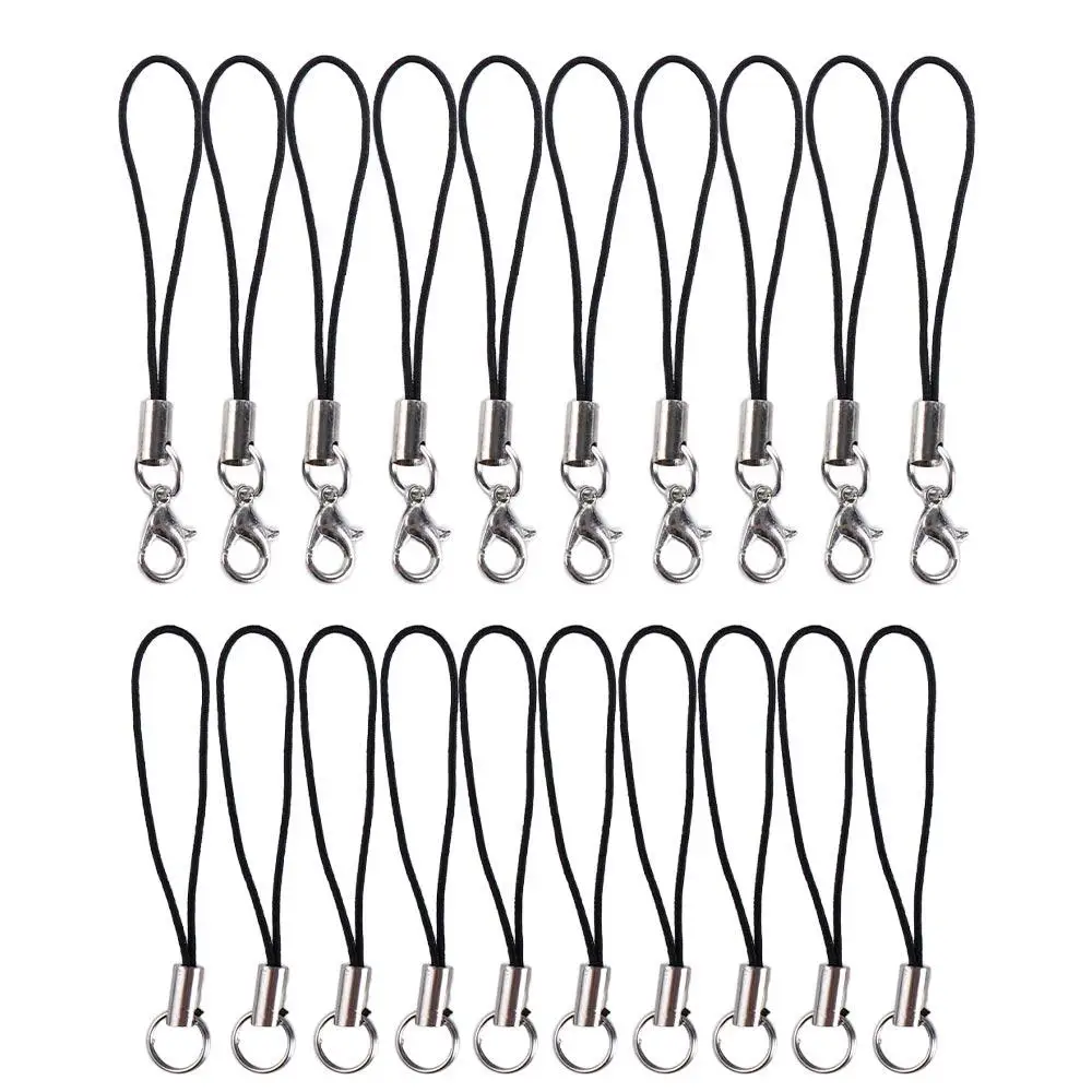 

Phone Strap Bag Key Ring Keychains Hooks Key Holder Phone Lanyard Phone Lanyard String Lanyard Lariat Cords Lobster Clasp Rope