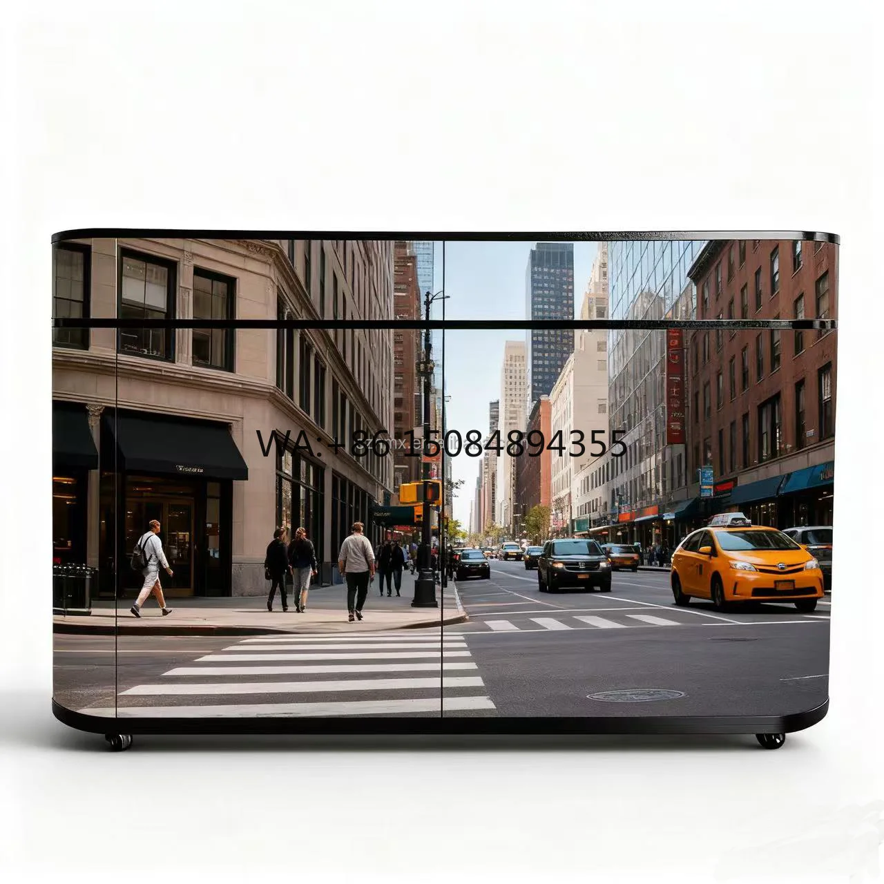 P2.5 Indoor LED Display High Brightness 800 3840Hz Refresh Rate Retail Store Elevator Full Color Digital Poster Front Desk