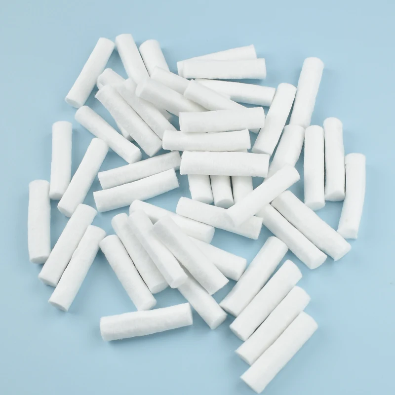 200 قطعة/4 أكياس لفة قطن الأسنان الجراحية لفات القطن القطن عالية الامتصاص مادة طبيب الأسنان منتج تبييض الأسنان طب الأسنان