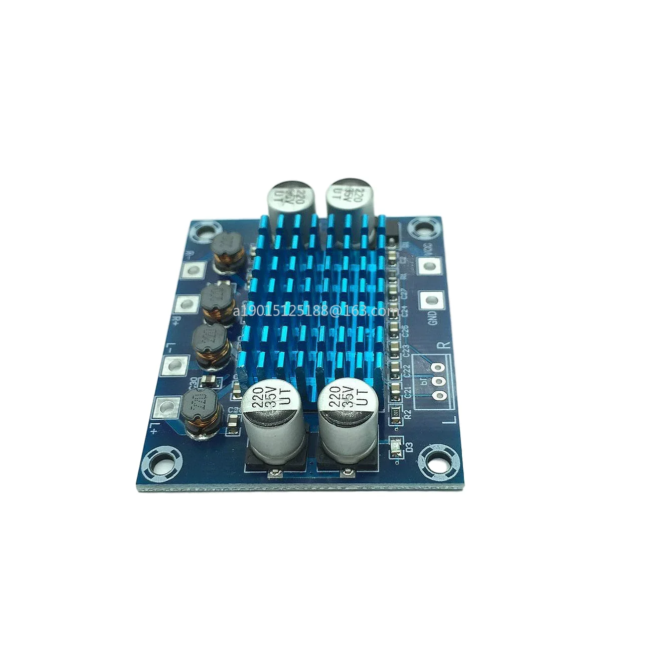 A232 high-definition digital audio amplifier board MP3 amplifier module 12V24V amplifier board dual channel 30W