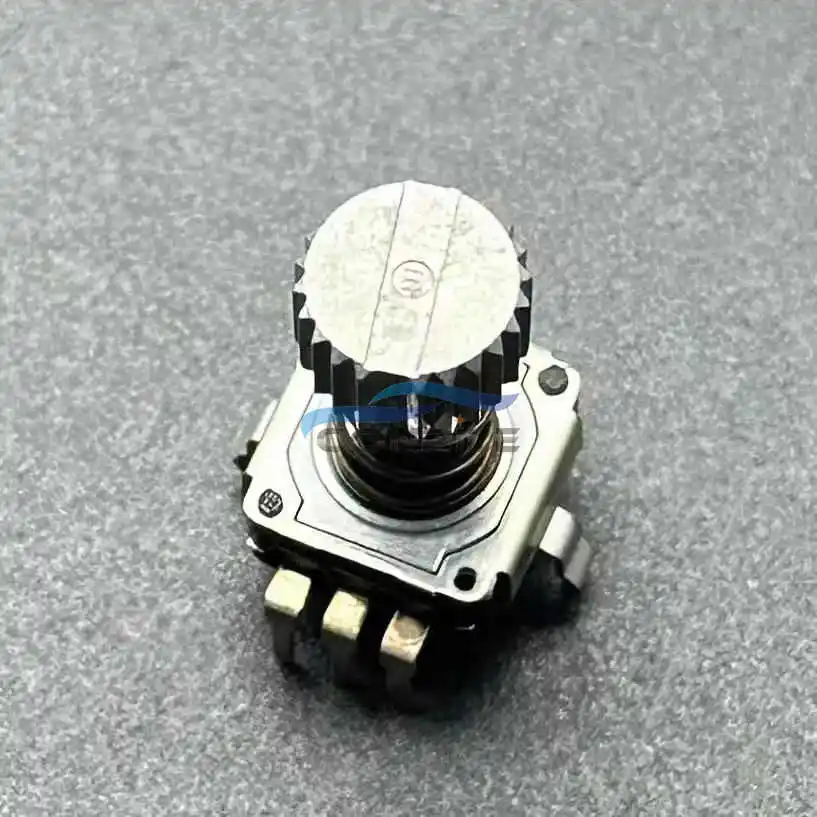 1pc for Panasonic rotary encoder car CD car navigation volume potentiometer self-locking spring button switch