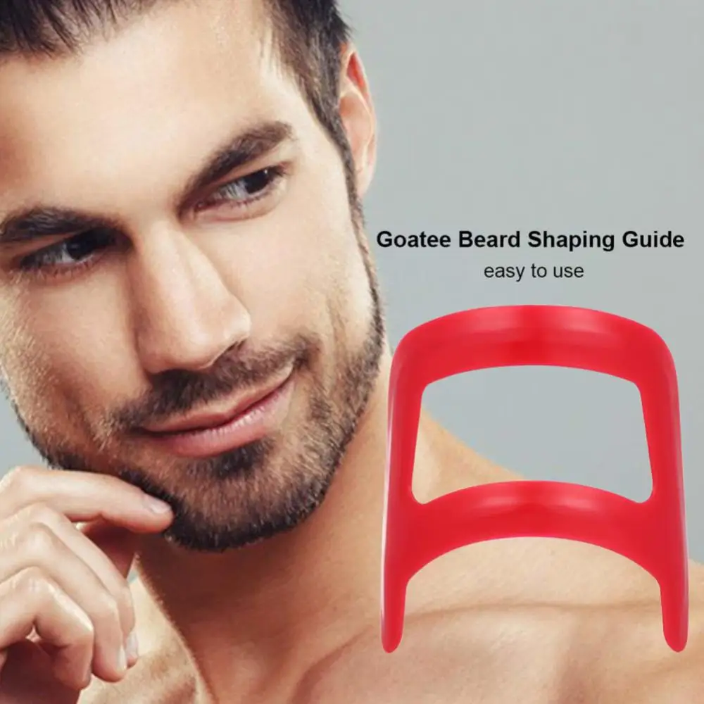 Men Beard Comb Shaping Styling Template Set Hairdressing Beard Care Moustache Moulding Combs Shaping Template Ruler Combs